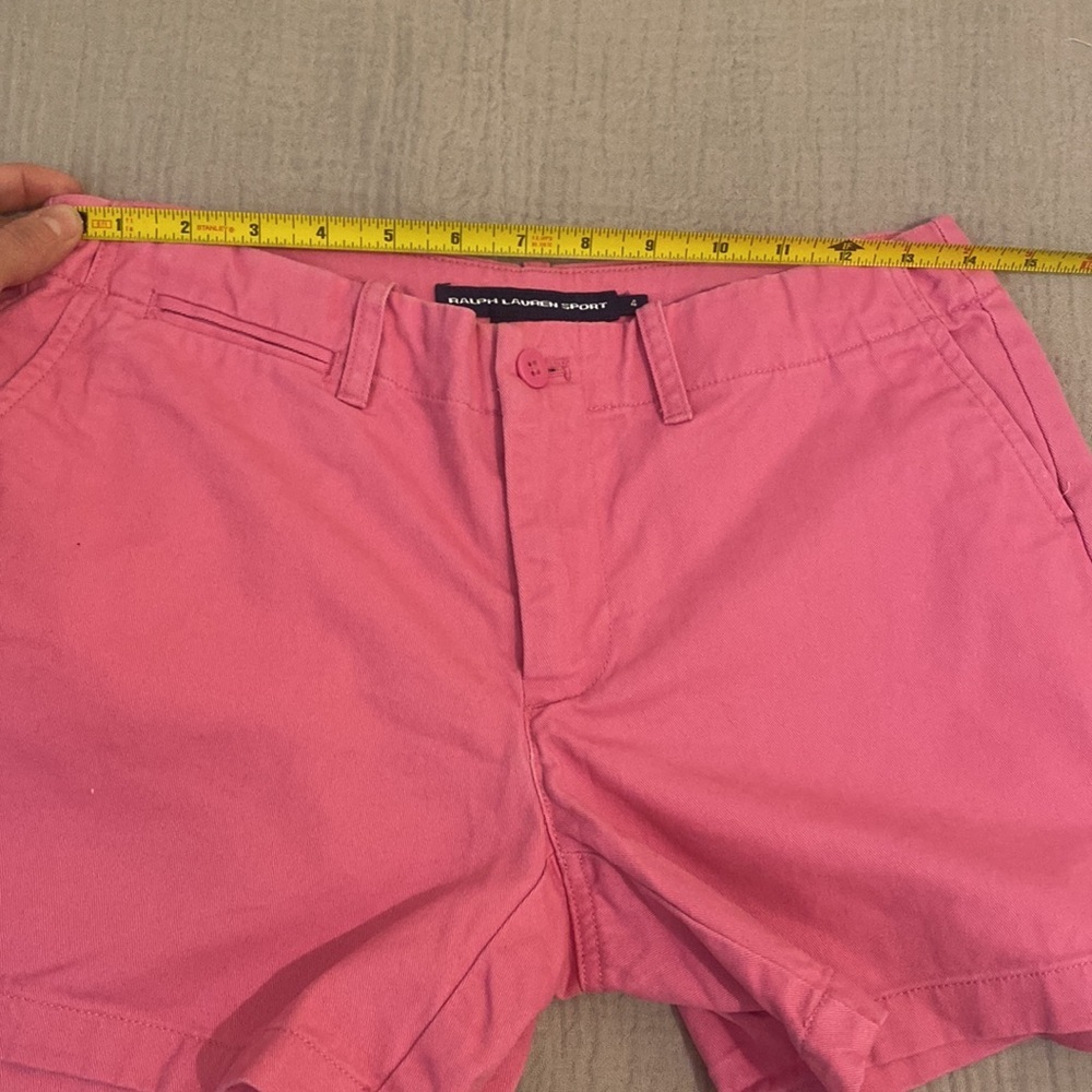 Ralph Lauren Pink Women's Bermudas. Size 4 - Picture 6 of 6